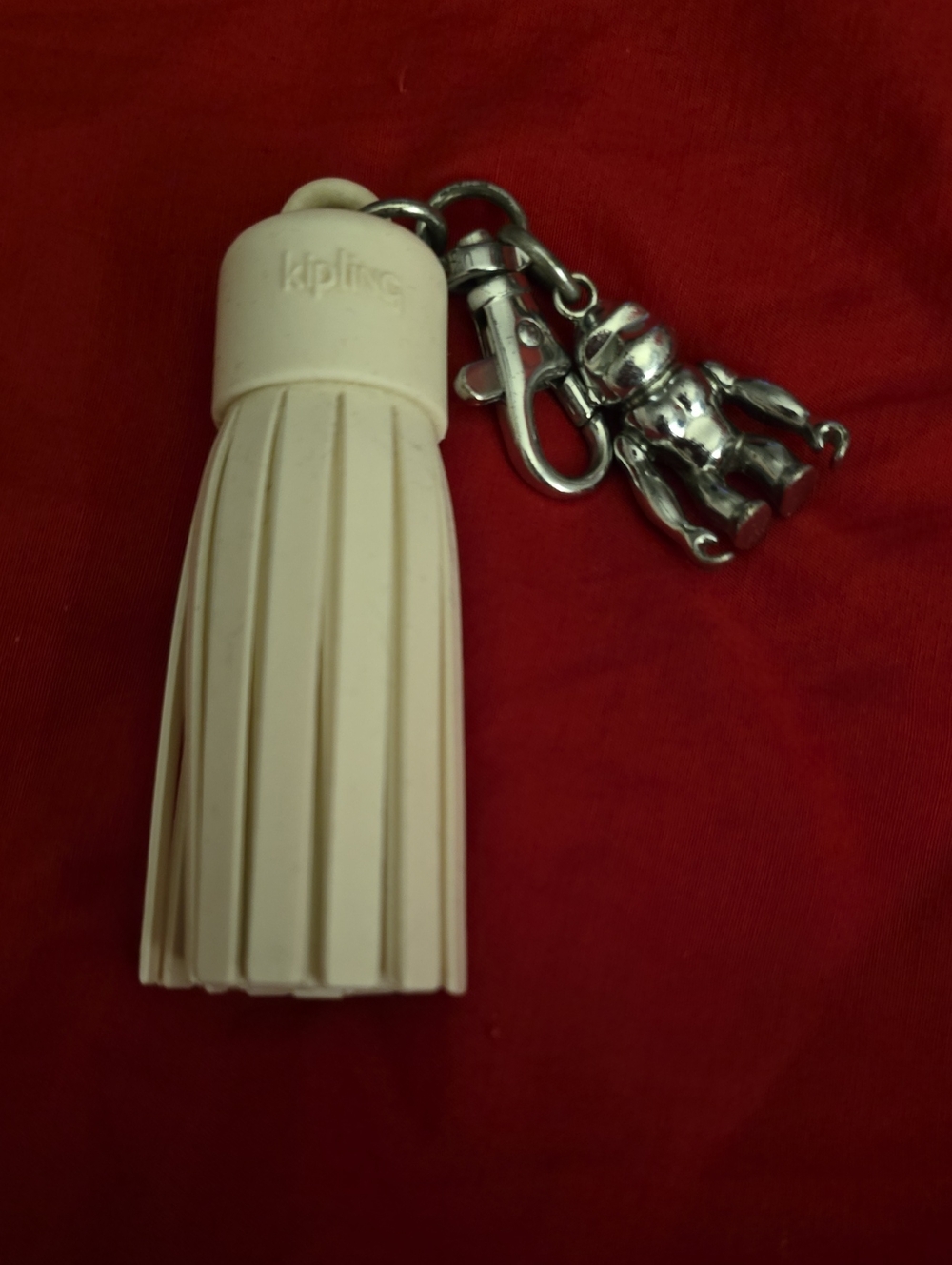 Kipling Tassel/Key Fob - Fair Condition